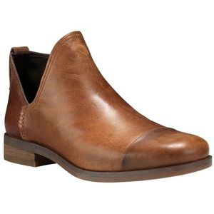Timberland Brown Full Grain Somers Falls Shortie Womens Ankle Boots
